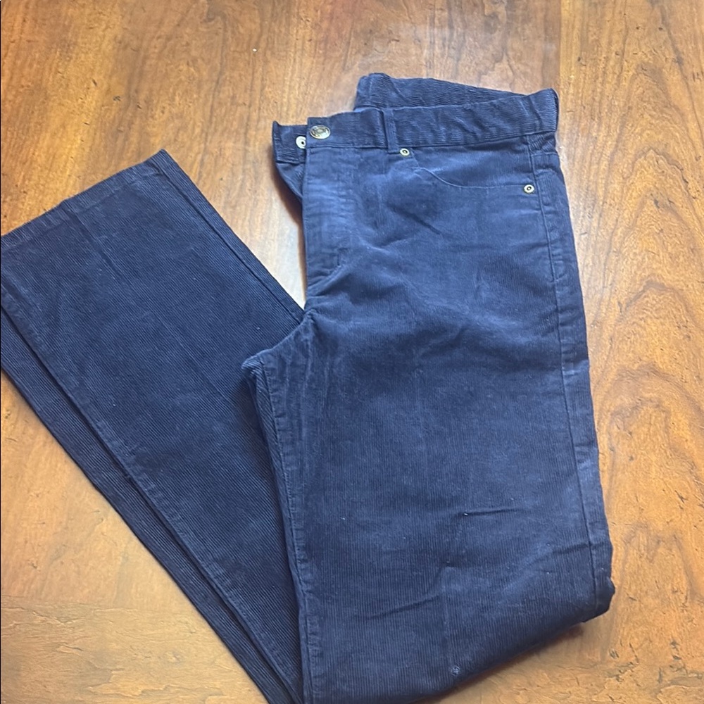 Boys Blue Corduroy Pants